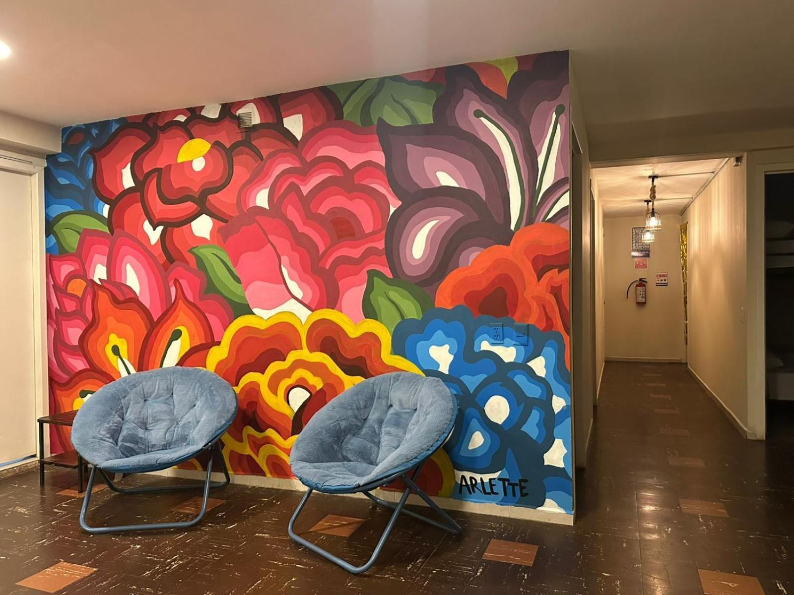 Casa Talavera Hostel Мехико Экстерьер фото