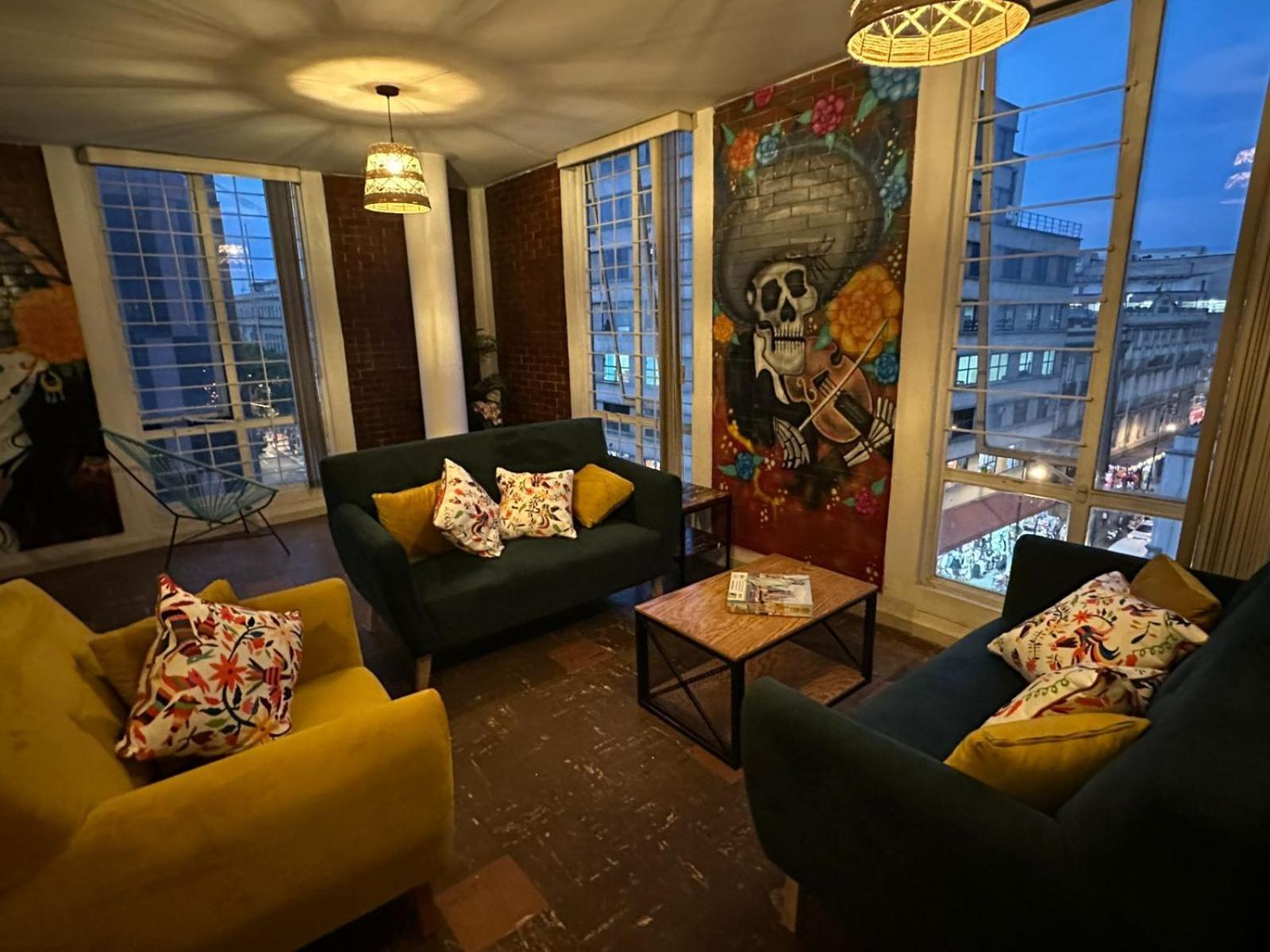 Casa Talavera Hostel Мехико Экстерьер фото