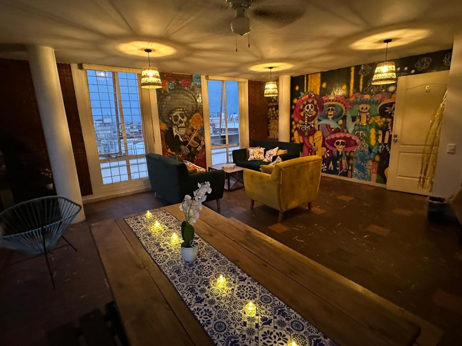 Casa Talavera Hostel Мехико Экстерьер фото